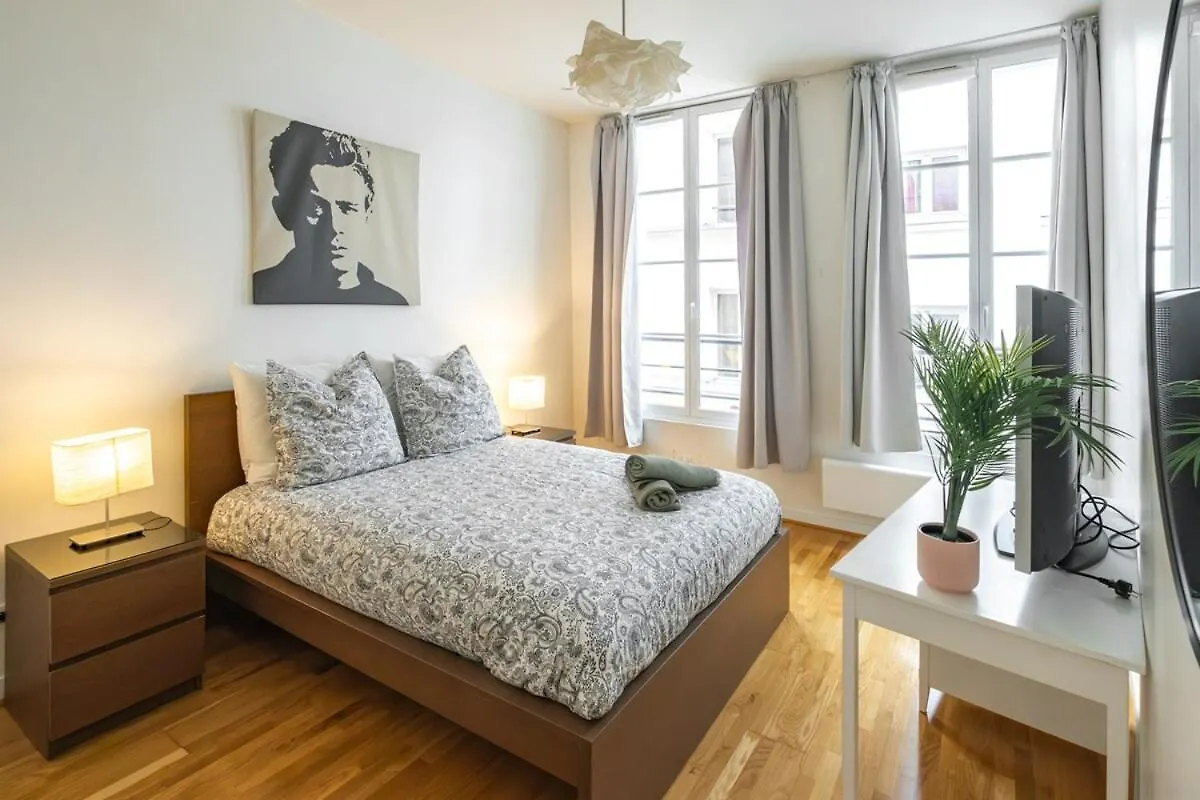 巴黎Elegant Duplex Montorgueil - 6 Guests公寓 0*, 巴黎 法国