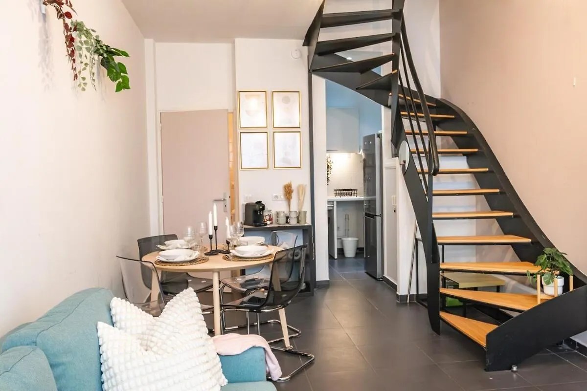 Elegant Duplex Montorgueil - 6 Guests Apartman Párizs Franciaország